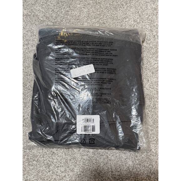 NEW Yeezy Gap Balenciaga High Neck Distressed Mockneck Oversize Sweater XL Black - Picture 7 of 7